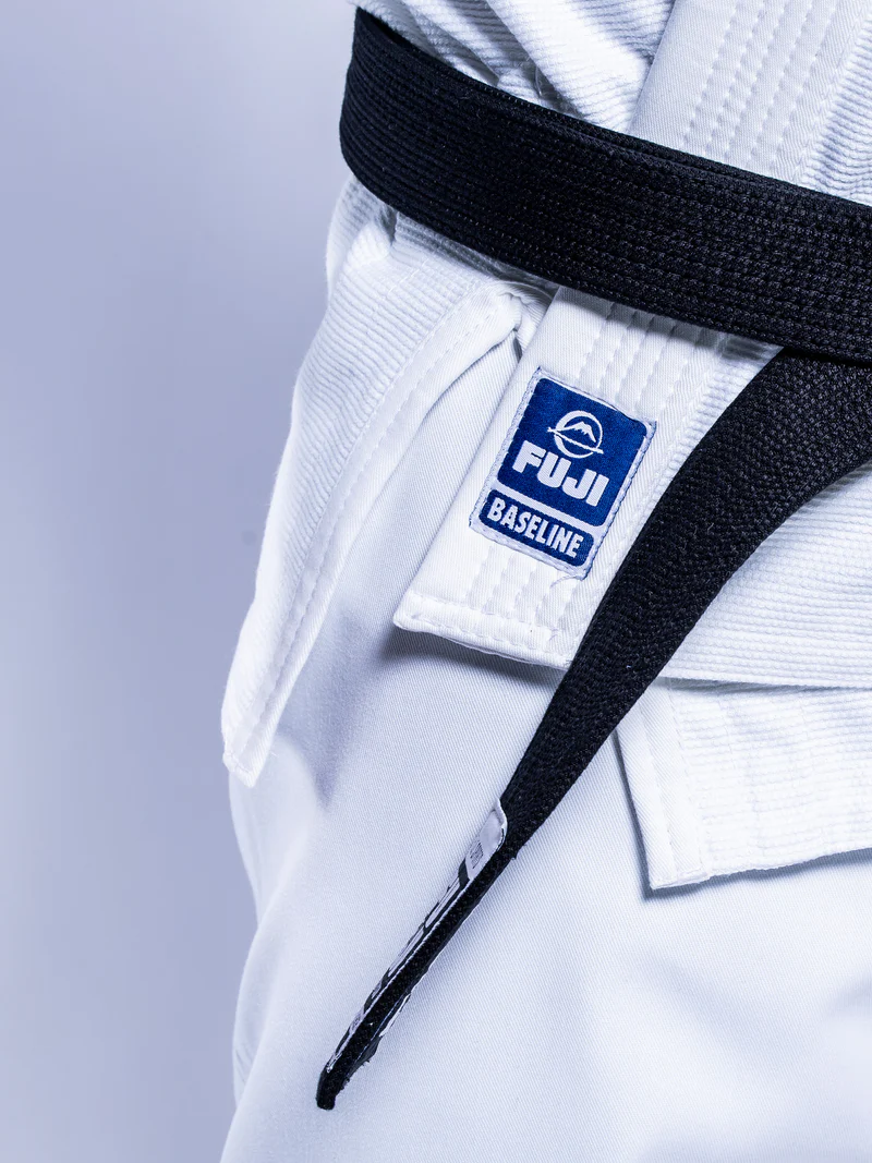 FUJI Baseline 2.0 Slim Fit BJJ Gi Blanco / Azul Navy - Imagen 8