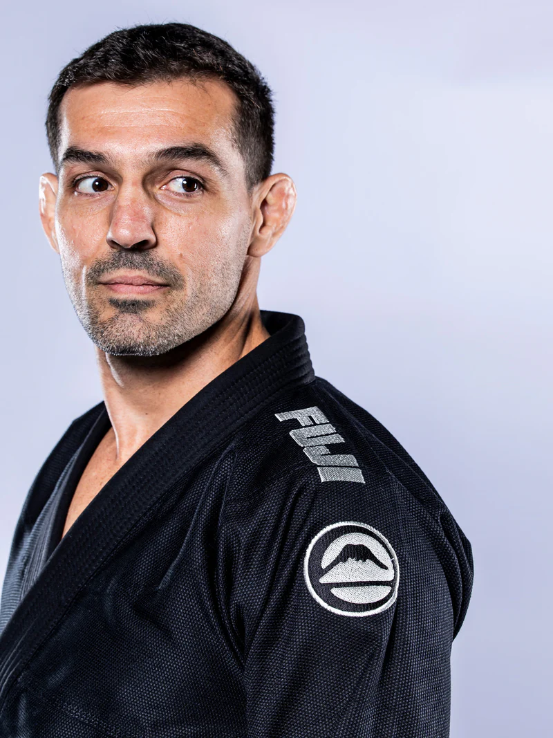 FUJI Baseline 2.0 Slim Fit BJJ Gi Negro / Gris - Imagen 3