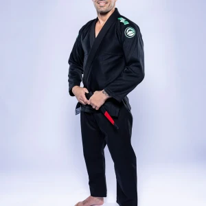 FUJI Baseline 2.0 Slim Fit BJJ Gi Negro/Verde Menta