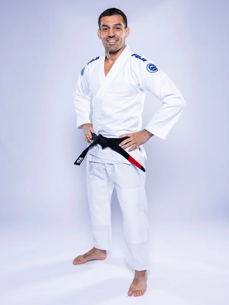 FUJI Baseline 2.0 Slim Fit BJJ Gi Blanco / Azul Navy - Imagen 16