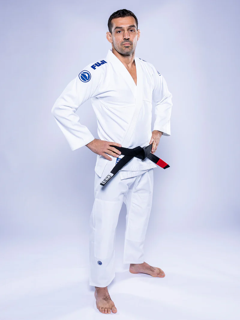 FUJI Baseline 2.0 Slim Fit BJJ Gi Blanco / Azul Navy - Imagen 13