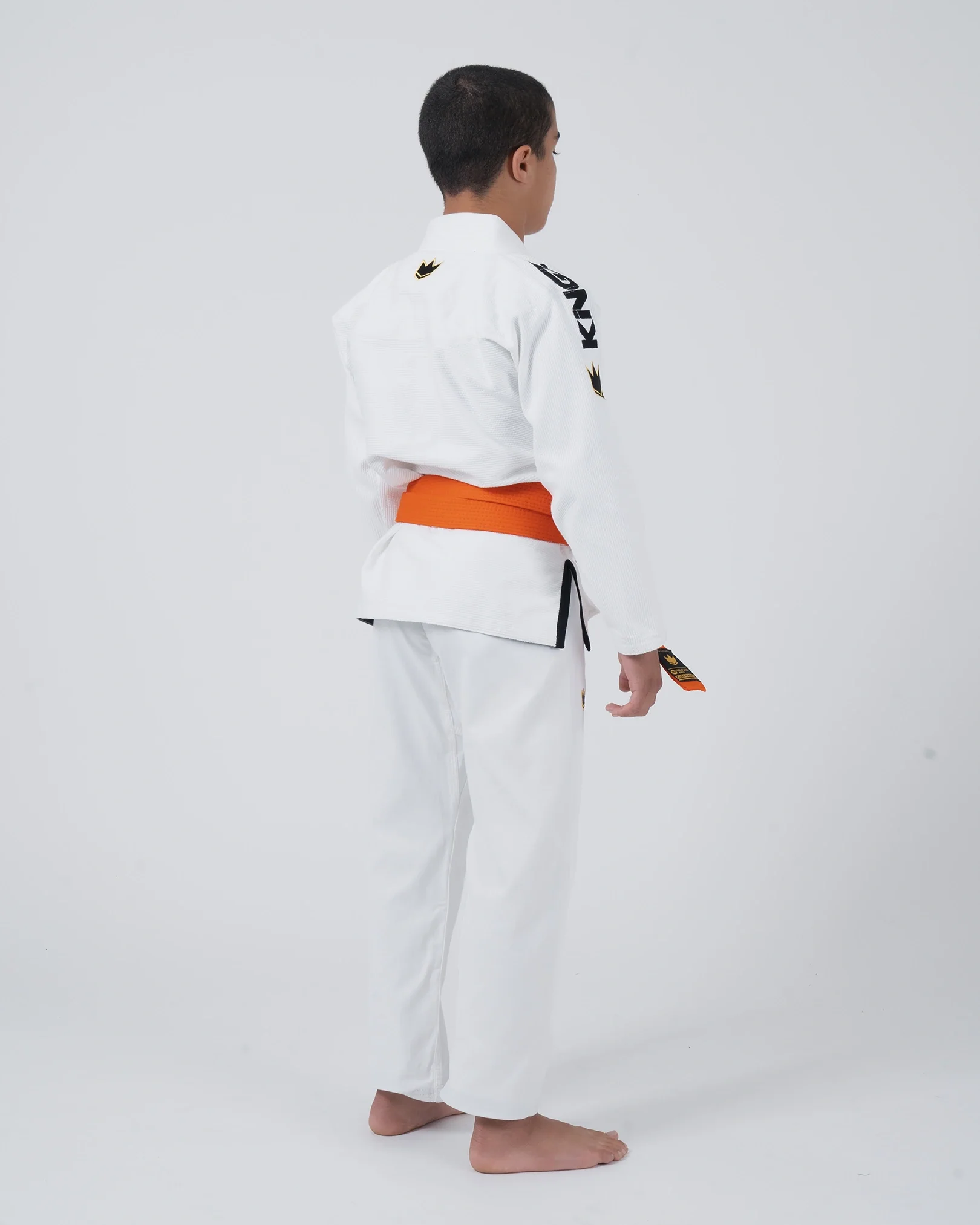 Kingz Comp V6 Youth Jiu Jitsu Gi Blanco - Imagen 11