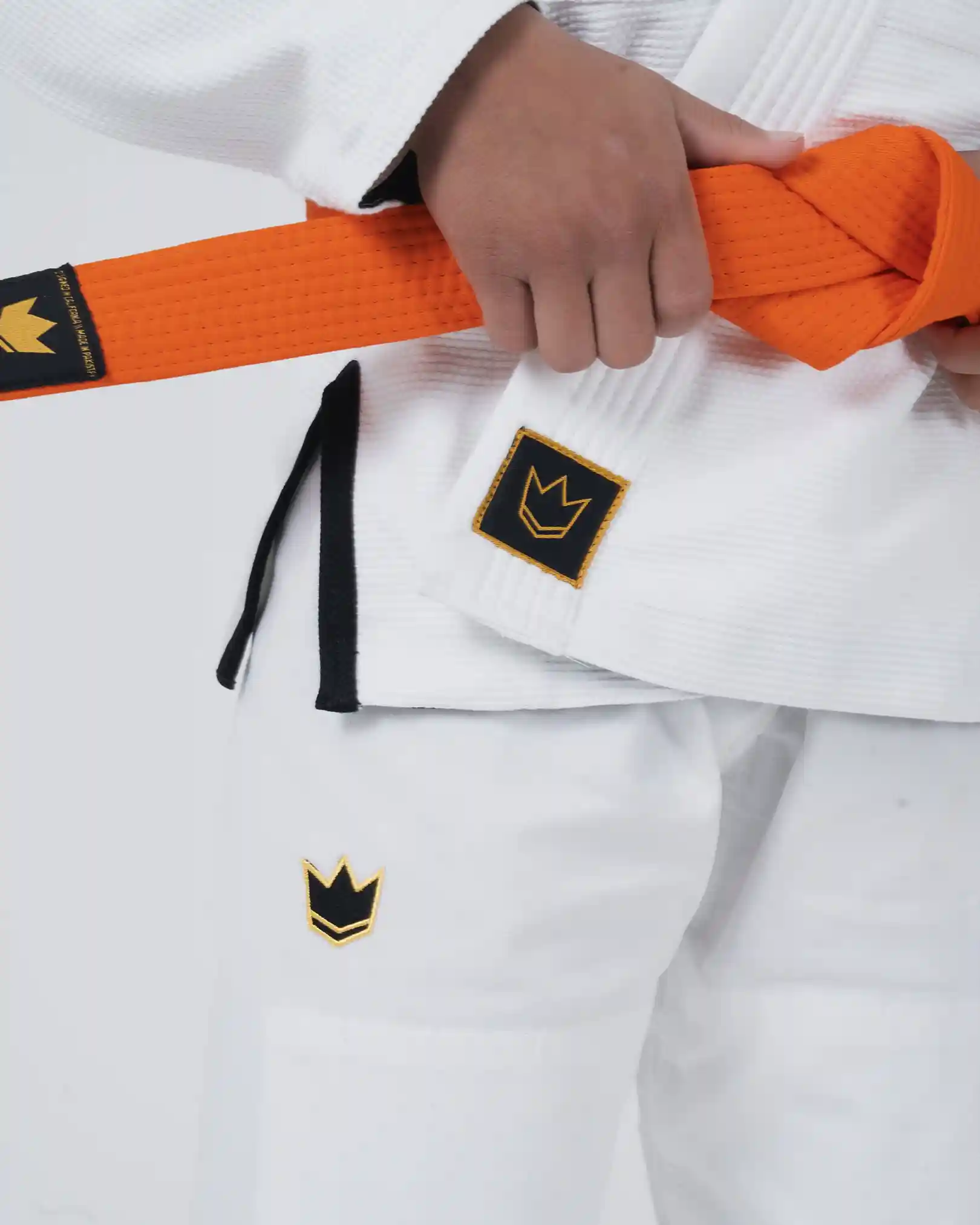 Kingz Comp V6 Youth Jiu Jitsu Gi Blanco - Imagen 7