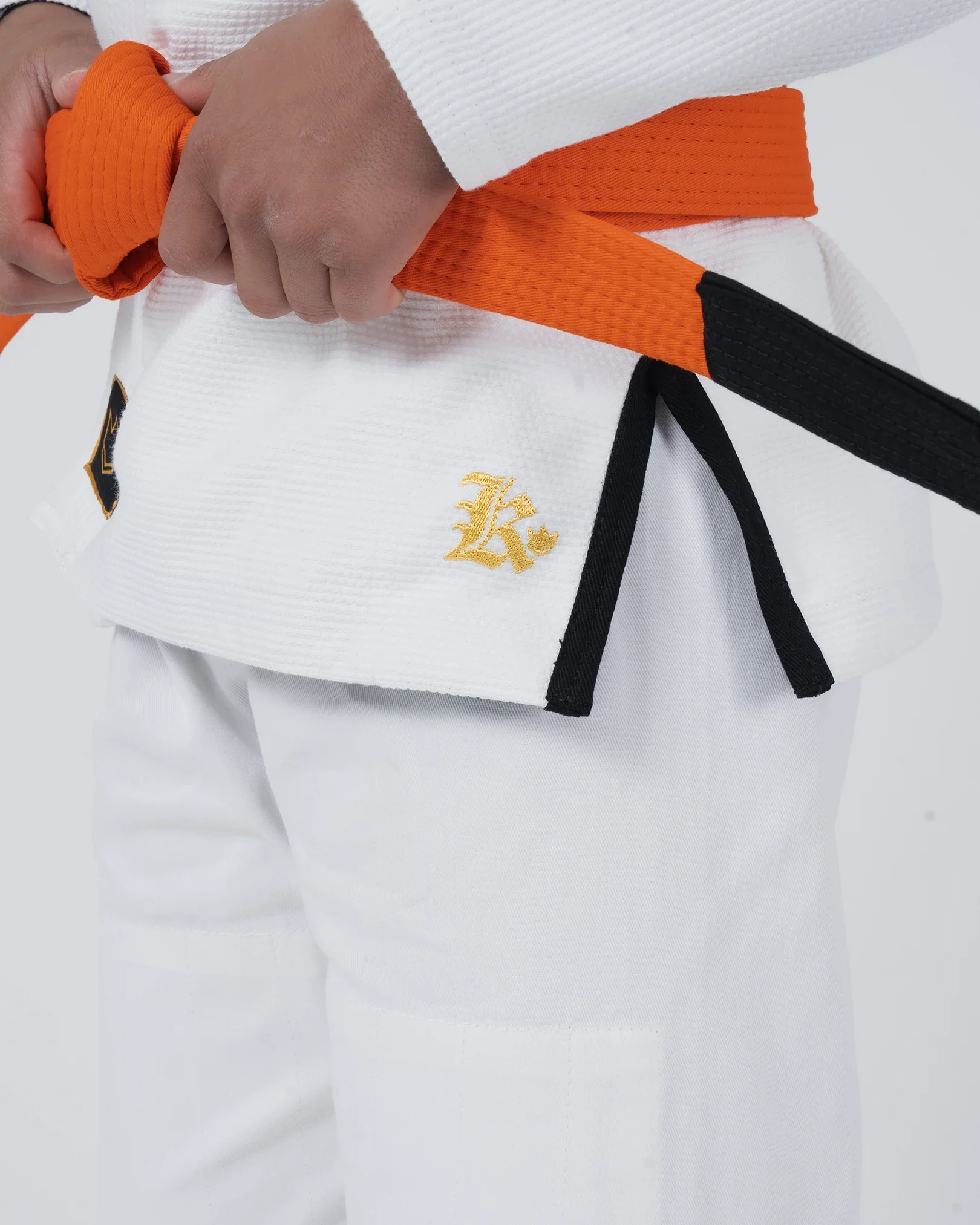 Kingz Comp V6 Youth Jiu Jitsu Gi Blanco - Imagen 4