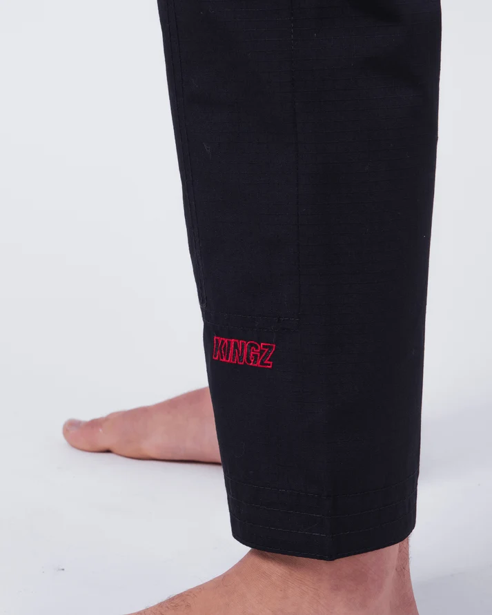 Kingz Ultralight 2.0 Jiu Jitsu Gi Negro (2023) - Imagen 3